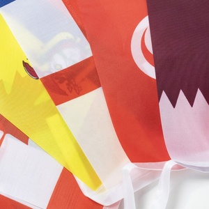 Flagnshow Bandera de banderines de poliéster personalizada colgante de diferentes formas - Product Image 2