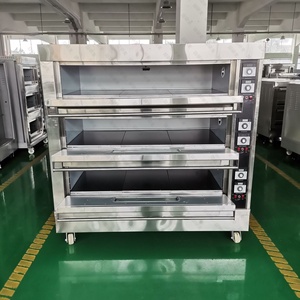 Tecfd Electric and <strong>Gas</strong> Type Three-layer Nine-tray Toaster <strong>Gas</strong> Convection Mechanical <strong>Oven</strong> Max 400 Degrees Celsius - Product Image 3