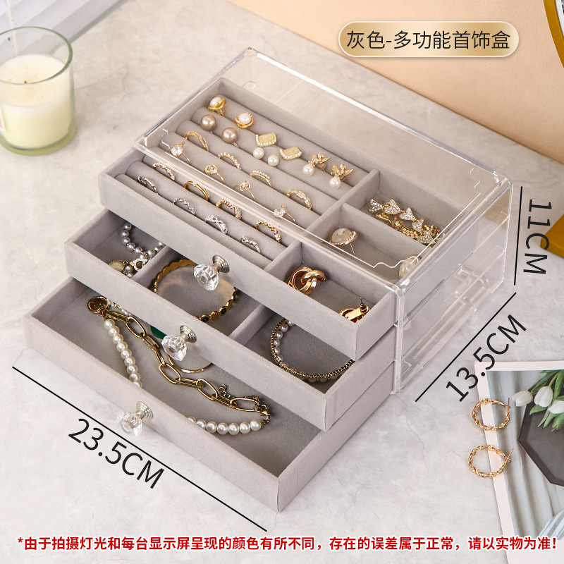gray jewelry box