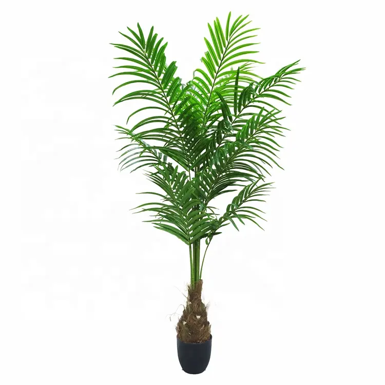 Écorces d'arbres 5ft-7ft Arec Artificiel Palmier En Pot Plantes Synthétique Arbre D Intérieur