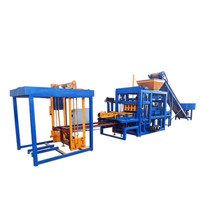 <strong>Automatic</strong> Concrete <strong>Block</strong> Making Machine <strong>Qt4</strong>-15 Concrete <strong>Interlock</strong> <strong>Block</strong> Making Machine - Product Image 1