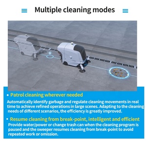 Kommerzieller Outdoor Clean Robot Sweep Wisch roboter Reinigungs boden Industrieller Smart Reinigungs roboter - Product Image 3