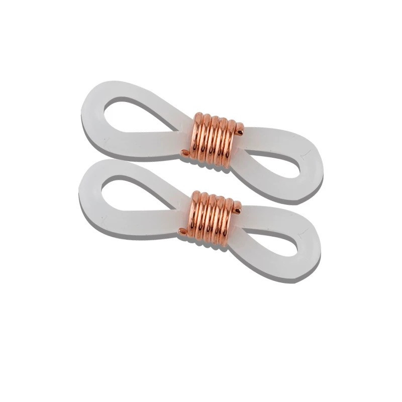 Short Rose gold/White
