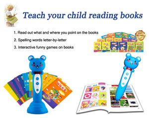 I bambini che leggono la penna che ispira il cervello dei bambini personalizza più lingue che parlano imparando la lettura del libro sonoro della penna - Product Image 6