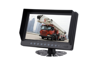 Pantalla LCD personalizada de 9 pulgadas resistente, de 4 canales Monitor de coche, entrada de Audio, Control remoto, cámara de respaldo, pantalla dividida, punto ciego dividido - Product Image 3