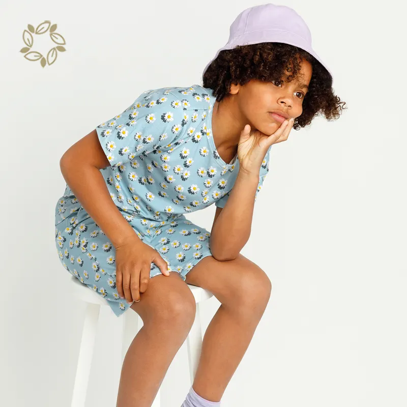 Ensemble T-Shirt et short pour enfants, ensemble de shorts pour garçons, vêtements pour bébé en coton biologique, haut et pantalon pour bébé