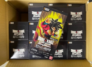 批发原装万代龙珠TCG超级卡游戏融合世界助推器包怒吼FB03收集卡