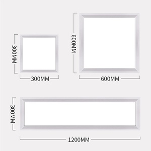 60X60 2X4 2X2สี่เหลี่ยมติดตั้งบนพื้นผิวเรียบแผ่นฝ้าเพดาน6W 12W 15W 18W 24W 24W - Product Image 6