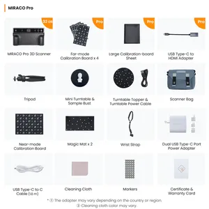 Revopoint MIRACO <strong>PRO</strong> 3D Scanner for 3D Printing Handheld, up to 0.02 mm Precision, for Small to Large Objects, 32GB - Product Image 6