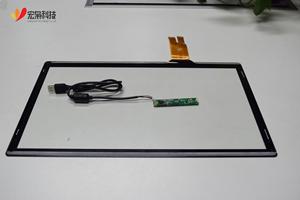 定制尺寸17.3英寸大屏幕工业多点触摸10点触摸屏