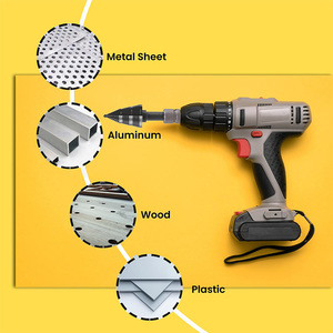 3/<strong>16</strong> to <strong>1</strong>-3/8&quot; M2 Efficient <strong>Hole</strong> Drilling Tool Double Straight Groove Step Drill Bit With <strong>1</strong>/2&quot; Square Drive - Product Image 5