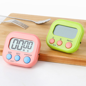 Timer da cucina digitale rumoroso di nuovo arrivo con timer di irrigazione LCD toccabile al conto alla rovescia - Product Image 1