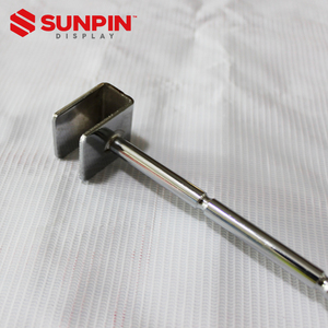 Hot bán sản phẩm cửa hàng phần cứng công cụ PEG Board hiển thị móc cửa hàng bán lẻ phụ kiện kim loại treo Đen Pegboard <span class=keywords><strong>Hooks</strong></span> - Product Image 6