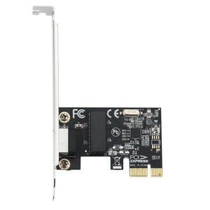 带有RTL8111 RJ45局域网控制器的PCIe网络适配器，最高可达10 100 1000 Mbps千兆以太网卡支持Windows库存