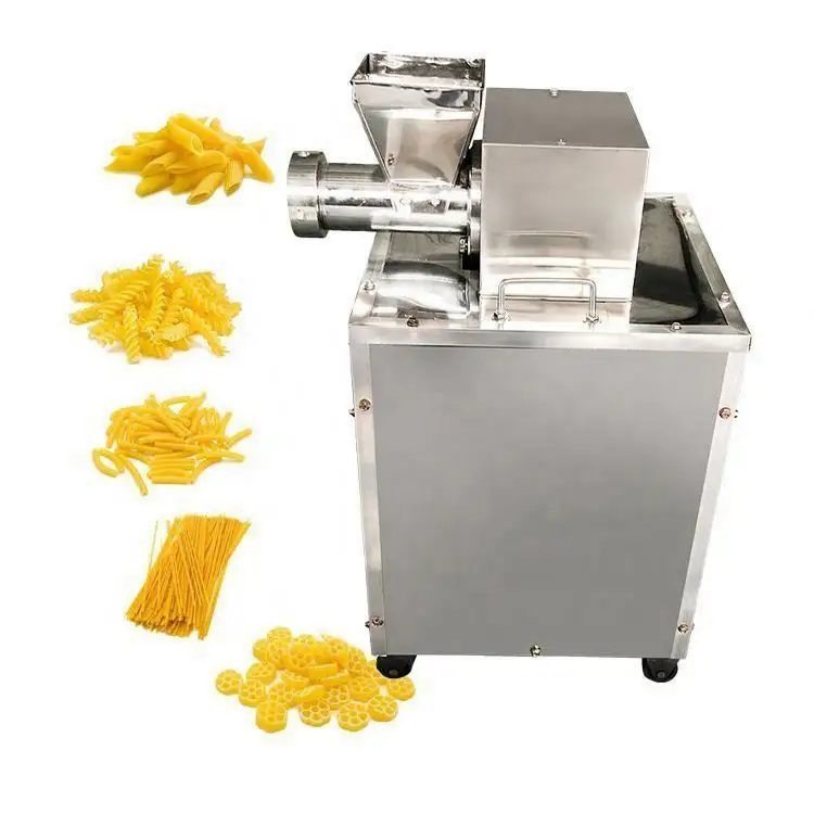 Extrusora mezcladora de masa, pez pequeño, nido automático eléctrico, Rotini, máquina para hacer Pasta eléctrica para Pasta de venta, se vende bien