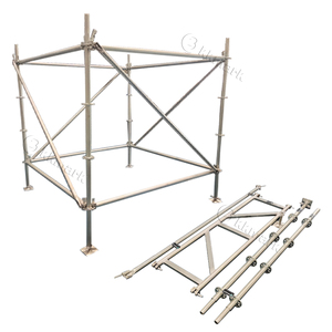 Cassaforma leggera altamente versatile allround materiale da costruzione in acciaio ringlock layher ponteggio sistema di traliccio - Product Image 1