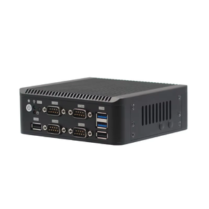 Üç yıl garanti Elkhart göl J6412 J6413 fansız endüstriyel bilgisayar DDR4 16GB RAM 6 * COM/rs232/rs485 MINI PC endüstriyel - Product Image 2