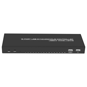 FJ-US1016 Fjgear热键<span class=keywords><strong>Osd</strong></span>高清多平台长距离Usb 2.0 16端口<span class=keywords><strong>Kvm</strong></span>开关