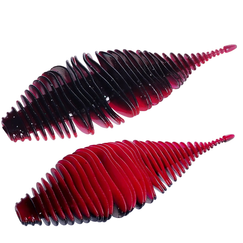 Large red and black two-tone 10cm-4 pcs per pack