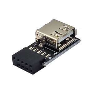 <strong>USB</strong> 2.0 <strong>Adapter</strong> 9-pin <strong>USB</strong> Motherboard with Built-in <strong>USB</strong> Port, Wireless Network Card, Encryption Dongle Receiver - Product Image 1