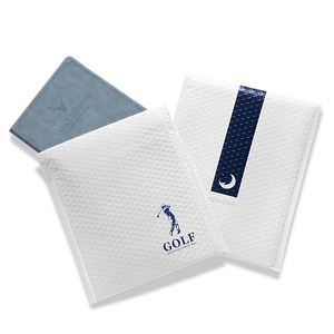 Custom D2w Biodegradable Poly Shipping Packaging Padded Envelope 4x6 4x8 6x9 6x10 Metallic Holographic Bubble Mailer - Product Image 3