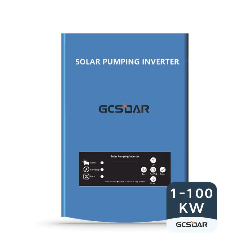 GCSOAR Chine TOP3 Vente en gros Onduleur de pompe à eau solaire triphasé 380/400/440V 11KW