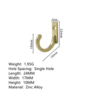 Farmhouse <strong>Hooks</strong> with Metal Screws Included Black Decorative Rustic Coat <strong>Hooks</strong> Rack Wall Mounted Single Prong Robe <strong>Hook</strong> - Product Image 6