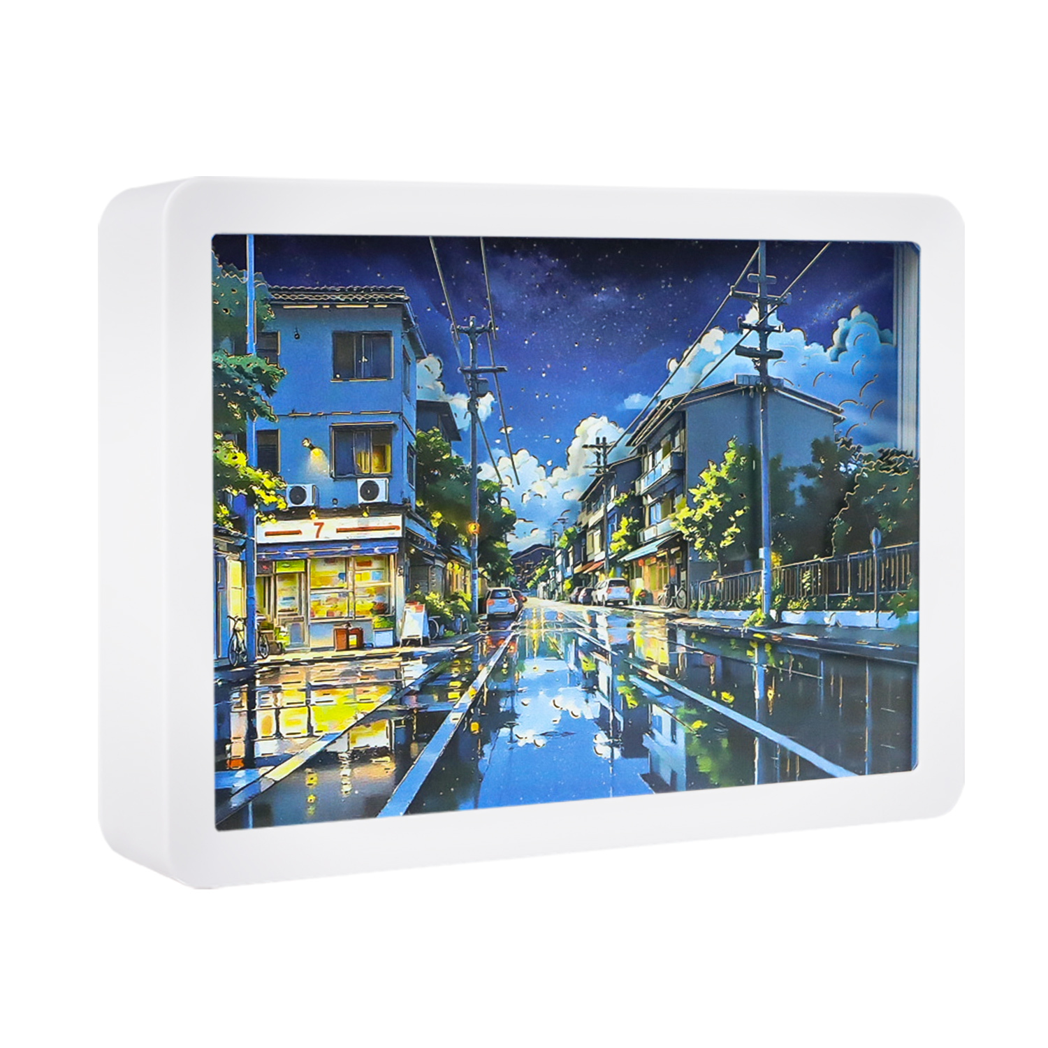 Blue Hour-multicolor