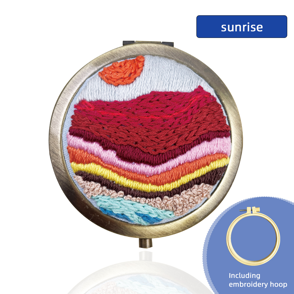 Sunrise including hoop