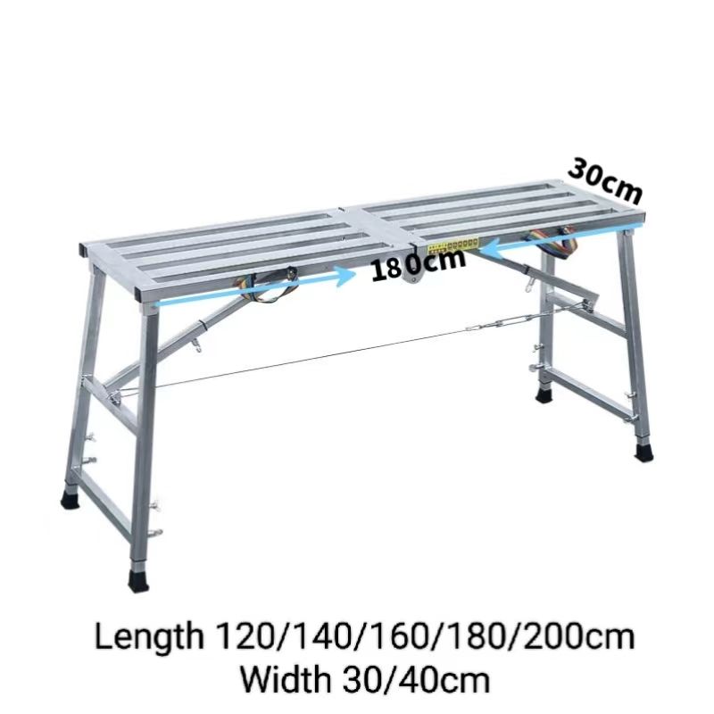 180 cm de largo x 30 cm de ancho