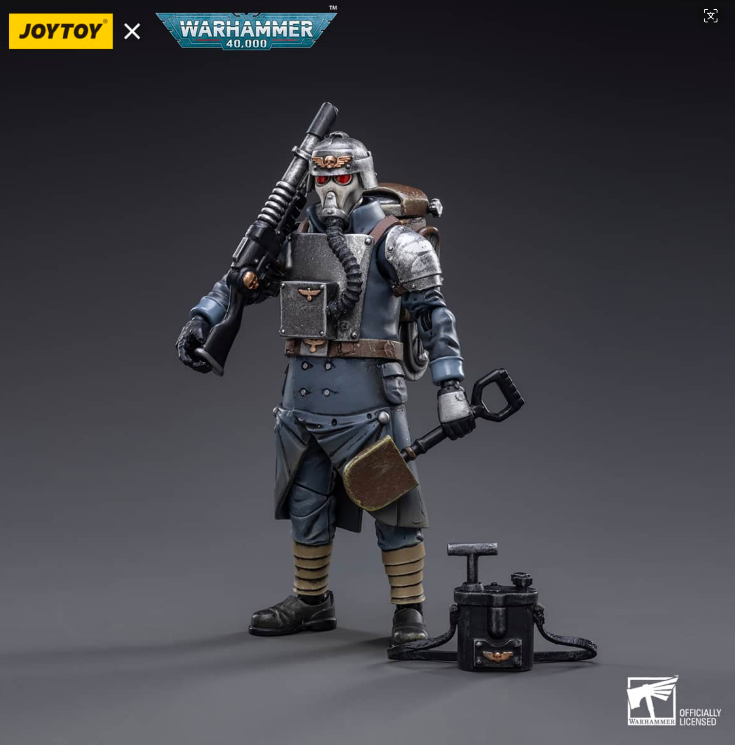 of Krieg Veteran Squad Guardsman Demolitions Specialist"