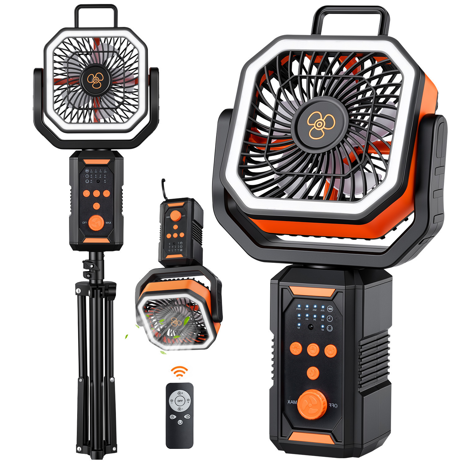 X14 Black/Orange 20000mAh Stand Remote Control