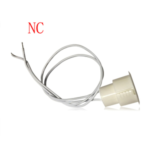Contactos de puerta empotrados blancos Sensores de ventana de alarma de seguridad NC con interruptor de lengüeta magnético para sistema de alarma - Product Image 6