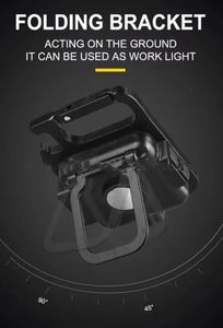 Regalo Mini multifunzione apriscatole treppiede magnetico ricaricabile a LED torcia da lavoro luce COB portachiavi - Product Image 4