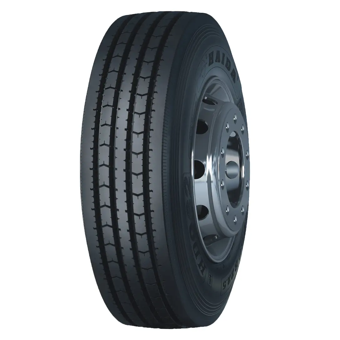Haida 도매 세미 트럭 타이어 215/75/17.5 235/75R17.5 방사형 튜브리스 디자인 타이어 제조 중국