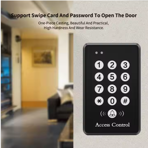 Teclado Rfid a precio de fábrica con sistema de Control de acceso de timbre de puerta para edificio Comercial Softw IP65 lector para Control de acceso de puerta - Product Image 4