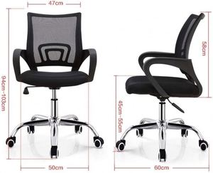 <strong>Computer</strong> Home Office Chair Can Sit and Lie Dual Chair, Back Sedentary Ergonomics With Armrest Rotating Chair/ - Product Image 5