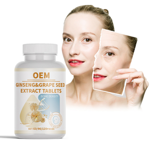 Delaying-<strong>Aging</strong> Healthcare Vitamins Ginseng & Grape Seed Extract Capsules Pills <strong>for</strong> Middle-age and Elderly Anti-<strong>Aging</strong> Tablets - Product Image 3