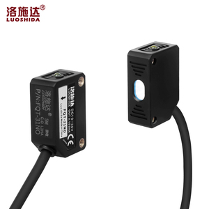 Sensor fotoeléctrico de reflexión difusa cuadrada de distancia ajustable sensible conmutable NO NC de alta precisión - Product Image 4