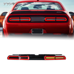 Fabrika LED kuyruk lambası aksesuarları araba parçası otomatik aydınlatma sistemleri sıralı Synth arka lambası için Dodge Challenger 2008-2014 - Product Image 1