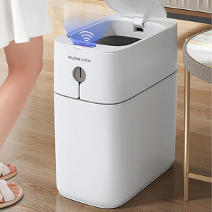 JOYBOS akıllı çöp kutuları dikdörtgen mini indüksiyon çöp kutusu sensör otomatik çöp kutusu toptan ile wastebin serin olabilir - Product Image 2