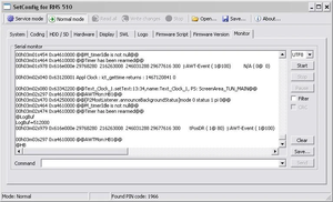 Software SetConfig 2.5.1 y 2.8.1 para identificación RNS compatible con RNS510 RNS810 RNS850 cambiar código PIN borrar la memoria NAND