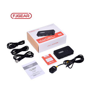 U204 Fjgear New Arrival 2 in 4 Out Two Computers Share Usb Devices Selector Usb 2.0 Sharing Switch
