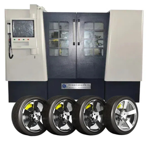 Automatische CNC-Maschinen programmierung Leichtmetall rad reparatur drehmaschine CK6180W - Product Image 1