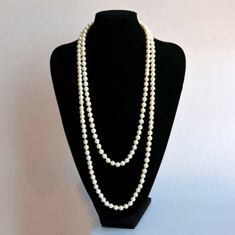 Glass pearl (diameter 8mm long 150cm)