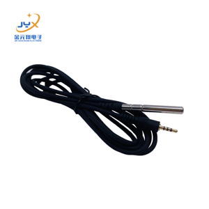 Waterproof Probe Wire 1M NTC-MF58AT 5K 100K 50K 10K 3950 3970 3435 Resistor NTC Temperature <strong>Sensor</strong> with jack plug 3.5mm - Product Image 6