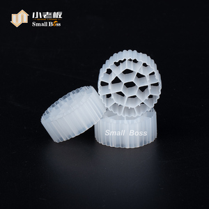 K3 mbbr 25x10 mét Bio Lọc phương tiện truyền thông 19 lỗ HDPE Bio tàu sân bay cho thành phố nước thải - Product Image 4