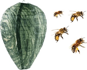 Su geçirmez Anti Wasp Hornet yuva simüle hornet yuvası sarı Wasp yuva tuzak horhorhoriçin caydırıcı - Product Image 1