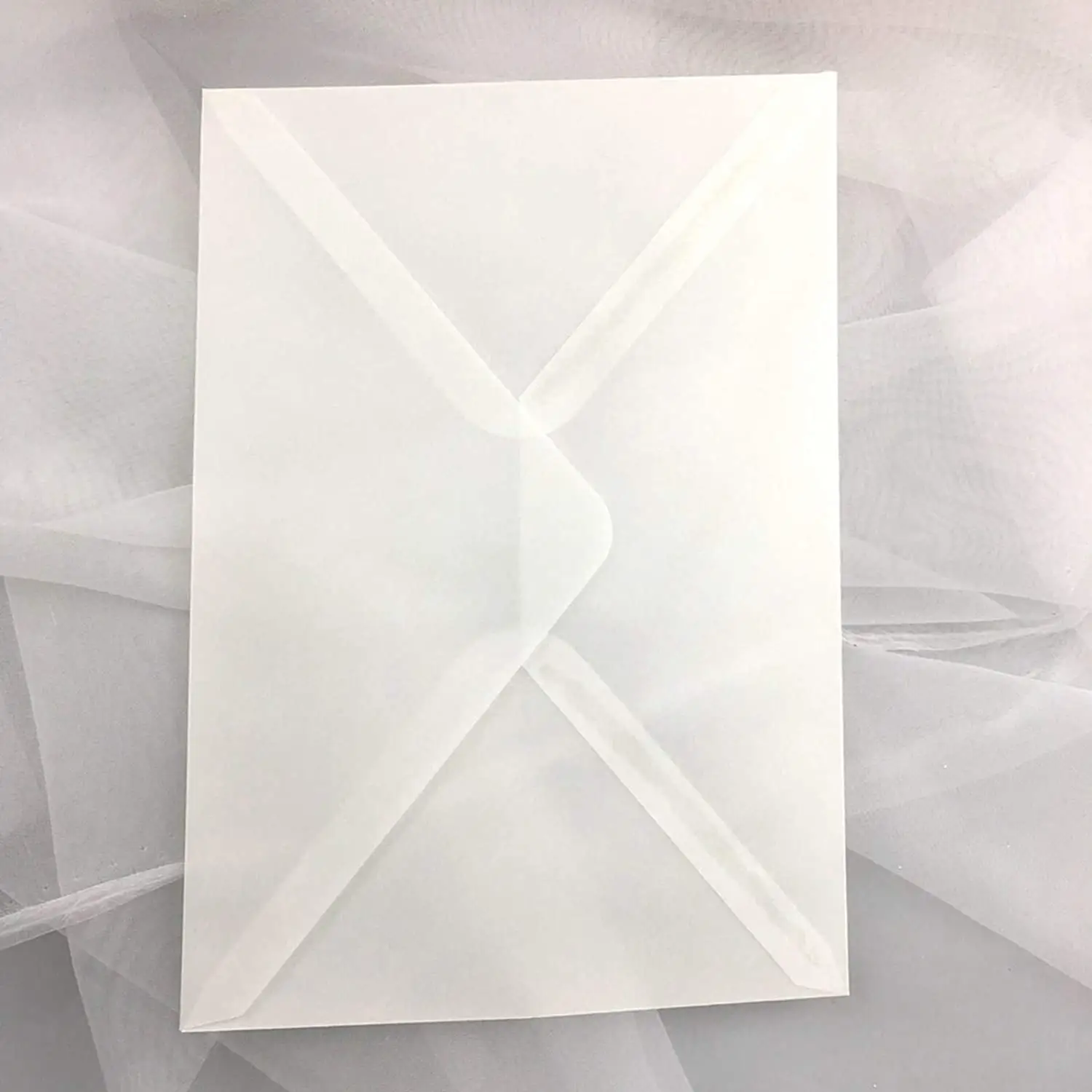 Envelopes de papel para cartões, envelopes de papel reciclável transparente personalizado