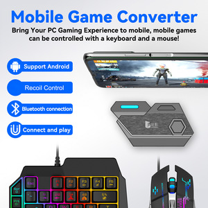 Jia Ying Android Huhn Essen Artefakt Hilfs peripherie geräte Handy-Spiel Griff Tastatur Joysticks Game Controller - Product Image 3